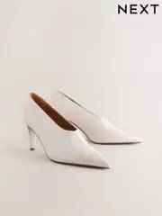 Bone Standard Fit Forever Comfort® Patent Point Toe High Cut Cone Heel Courts (E85135) | $71