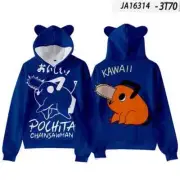 Hoodies Anime Chainsaw Man Pochita kids Sweatshirts Hooded Pullovers Hoodie