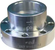 2” Diameter X 1” X 8 TPI Precision CNC Machined Aluminum Faceplate (F420) with S