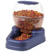 NEW DOG CAT PET AUTOMATIC FOOD FEEDER DISPENSER BOWL, Holds 13 lbs - MADE In USA