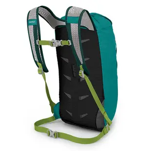 【Osprey 美國】Daylite Cinch 15L 日用/旅行/休閒背包 冒險綠/綠