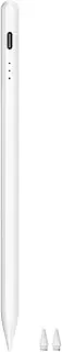 Stylus Pen for iPad 2018-2024, Fast Charging Apple Pencil (1st Gen) With Tilt Sensitivity & Palm Rejection, Magnetic Pen for iPad Air 3/4/5, Mini 5/6, 6-10 Gen, Pro 11/12.9"