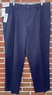 NWT DOCKERS EASY KHAKI MEN'S PANTS CLASSIC FIT PLEATED BLUE 38 x 32