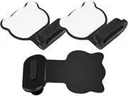 USB C Dust Plug, Type C Charging Port Cover, Silicone Dirt Cap Set, AntiDust Protective Plug, Phone Accessories for USB C Devices, and Reliable Experience 2.2x1x0.5 cm Black
