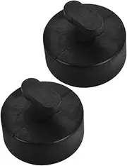 Vaguelly 2Pcs Rubber Jack Pad Stable Support for Car Lifting Compatible with Chevrolet Gs Slip Design for Safe Use with Various Jack