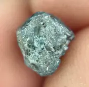 2.16Ct Natural Rough Loose Diamond Blue Colour Raw Uncut Diamond For Use Pendant