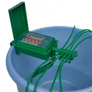 Automatic Irrigation System with Sprinkler and Timer vidaXL