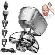 5D Head Shavers for Bald Men, Magnetic Head Shaver LED Display Wet & Dry Bald