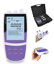 Portable Lead Ion Meter Pb Ion Meter with Calibration Solution Temperature Probe