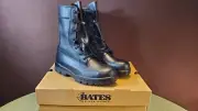 Bates Vibram DuraShock Black US Army 9" Steel Toe Combat Boots Size 6 N