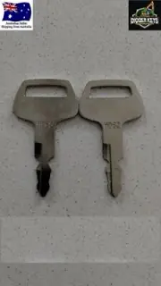 2 x Hyundai HD62 Excavator Plant Digger Keys FREE POSTAGE