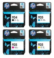 HP 934BK, 935C, M, Y Set of 4 Inkjet Cartridges
