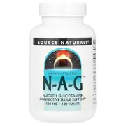 Source Naturals, N-A-G™, 500 mg, 120 Tablets