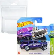 [Hot Wheels] 64 Nova Wagon Gasser HW Gassers 2/5 (145/250) HKH63 Short Card Mattel 2023 + Blister & Card Protector Pack Friki Monkey