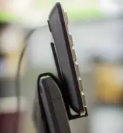 Wacom Cintiq 22HD Tablet 3d printed Keyboard tray hooks.