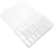 SHINEOFI 120Pieces Plastic Floss Bobbins for Cross Stitch Embroidery Thread Winding Plate Durable Reusable Sewing Tool for Hand Winding Machines Organizing Threads