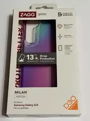 ZAGG Gear4 Milan Series Case for Samsung Galaxy S23 - Aurora