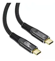 USB-C to USB-C Video Cable 3.3ft 240W Charging 40Gbps 8K Thunderbolt Smart Chip