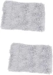 GREENADSCAPE 2 Pcs Luxurious Pet Blanket Plush Warm and Comfortable for Cats Dogs Size s Grey Pet Blanket for Cold Weather