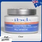 LED IBD Hard Nail Builder Gel UV Clear Transparent False Acrylic Constructor 56g