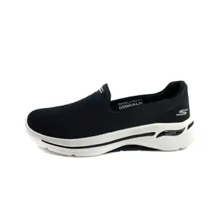 Skechers GO WALK ARCH FIT 女 健走鞋 休閒鞋 124483BLK US7.5 黑