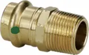 Viega 79290 2" x 2" ProPress Male Thread Adapter, Press Connection
