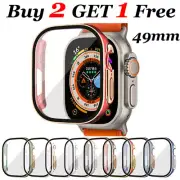 For Apple Watch Ultra Case PC Full Cover Case Screen Protector For iwatch 49mm