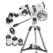 Telescope, 80mm AZ Space Astronomical Refractor Telescope, German Technology