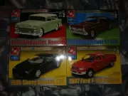AMT Model Kit Value Pack 1955 Nomad, 1966 Fairlane Gt-GTA, 1995 Cameron Z28, And