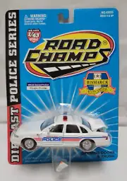 Road Champs 1:43 Die Cast State Capital Police Car Series BISMARCK ND #43035