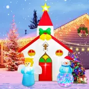 Christmas Inflatable Nativity Scene Outdoor Decoration, Christmas Inflatables...