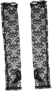 Lace Arm Covers Arm Sleeve Elbow Protectors Elbow Protection Pads Elbow Sleeves Black
