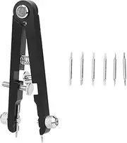 [Rengu] Spring Bar Pliers Tool Set, Spring Bar Pliers Tool, Tweezers Tool for Watchmaker Watch Bands (Black)