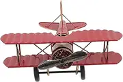 HOOTNEE Hand Model Metal Crafts Plane Ornament Plane Model Retro Aircraft Vintage Aircraft Airplane Decorations Airplane Adornment Model Airplanes Aircraft Model Plane Shaped Decor