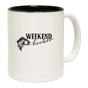 Weekend Hooker Fishing Angling Fish Mug Cup