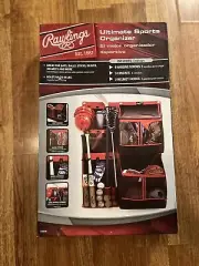 Rawlings Ultimate Sports Organizer Garage Storage Balls Glove 34x 48 50lb FSSB36