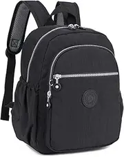 [KAIERWOKE] Small Nylon Backpack Mini Casual Lightweight Daypack Backpacks for Women and Girls