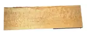 Figured Quilted Maple1.4"x6.5"x22”KD Big Leaf Carve Top figured quilt kd