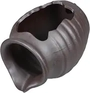 Mini Water Fountain Waterfall Ceramic Pot for Garden Decor Fish Tank Water Circulation Ornament