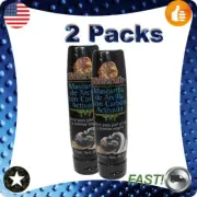 2 Bottles Clay Mask With Activated Charcoal 80g - Arcilla