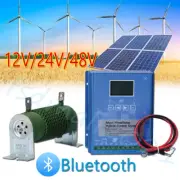 MPPT Charge Controller Bluetooth Solar Wind Auto Transfer Switch 12V 24V 48V