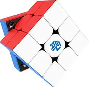 GAN 11 M Pro 3x3 Speed Cube stickerless Black by Cuberspeed GAN 11M Pro 3x3x3 Magic Cube Puzzle GAN 11 M Pro Frosted stickerless Black