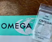 Vintage Omega watch thick round glass original crystal CRY-2463 part old stock