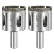 2pcs Diamond Drill Bit Hole Saw 1-1/4"(32mm) Tile Core Cutting Drilling Tool