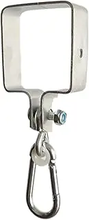 Swing Hook | Alloy Swing Buckle | Suspension Clamp, Silent Hanger for Ceiling Chair Hammock Tree Playground Pergola Outdoor Relaxation
