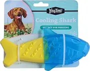 WagTime Freeze Cooling Chew Toy - Shark, Durable & Fun Pet Relief, Ideal for Teething Puppies & Hot Days, Safe, Non-Toxic Material, Interactive & Engaging Design for Dogs