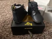 Dr. Martens Baby Shoes-NEW Girl Boy Black Booties Size 4 Crib UNISEX 1460 DOC