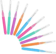 CATIEBYE 50pcs Remover Brush Interdental Cleaning Brush Set for Portable Cleaning Accessories
