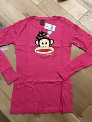 Paul Frank Juniors Women’s Puurfect Match Fushsia Long Sleeve Size M