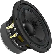 MONACOR MSH-115HQ Hi-Fi Midrange Speaker for Midrange Playback - Black